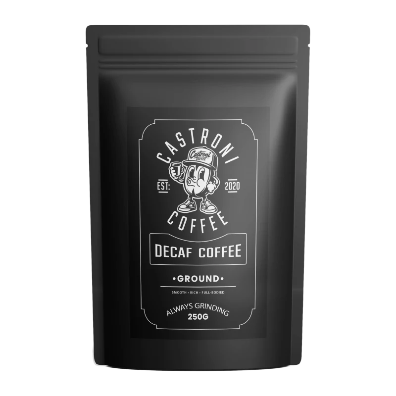 Castroni Coffee Decaf Coffee 250g ground pouch